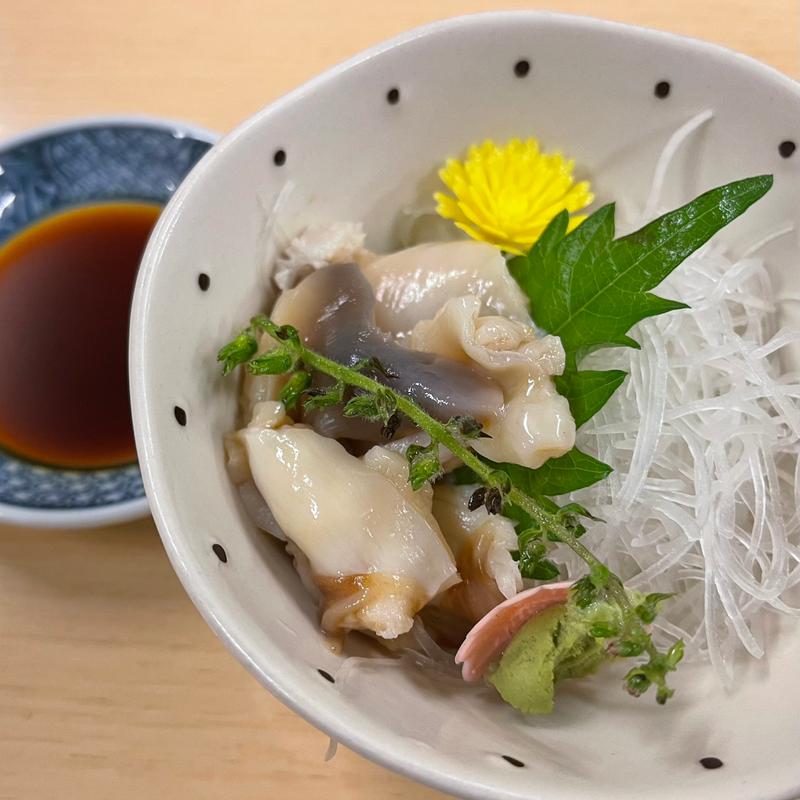 ほっき貝刺身(大はし （おおはし）)