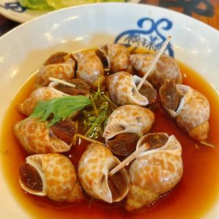 バイ貝の老酒蒸し(中華飯店てんじく 姫路店)