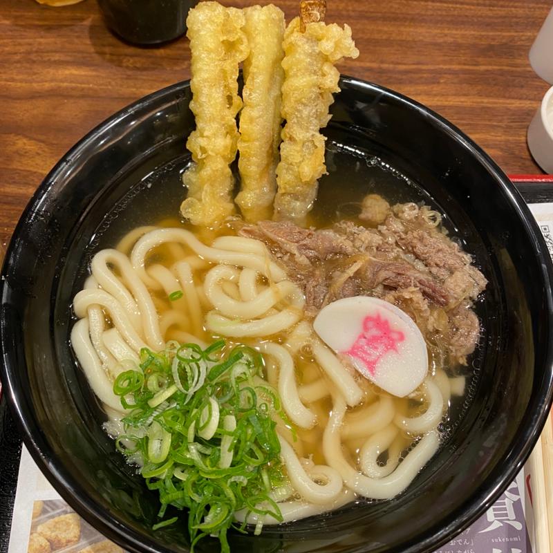 肉ゴボ天(資さんうどん 羽曳野店)