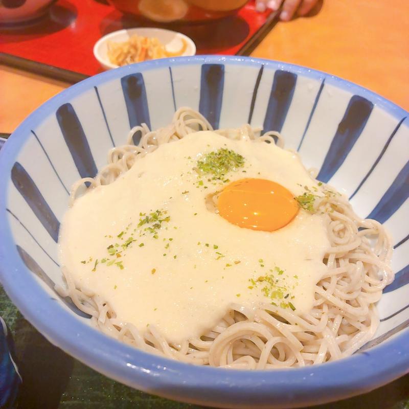 山かけ蕎麦(そば吉 広島アルパーク店 )