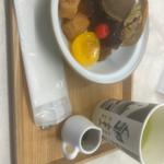 ほうじ茶クリームあんみつセット(お茶漬け 茶 甘味 山本山)