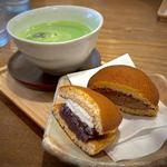 お菓子+ドリンク(アイス抹茶オーレ)