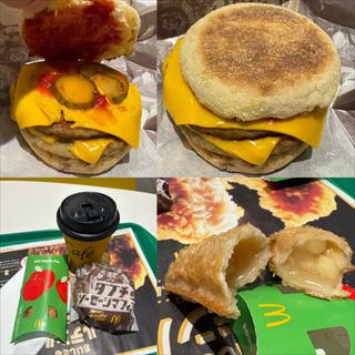 ダブチリソーセージマフィンセット(マクドナルド 環状４号線たちばな台店)