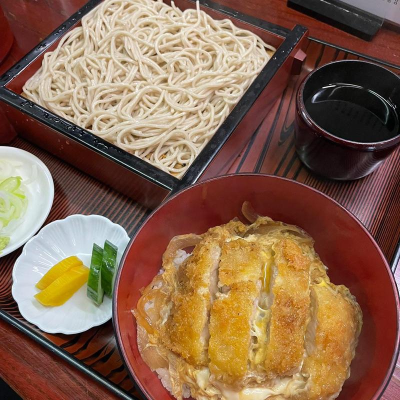カツ丼もりセット(東嶋屋)