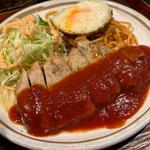 ポークソテー(ゴリラ食堂)