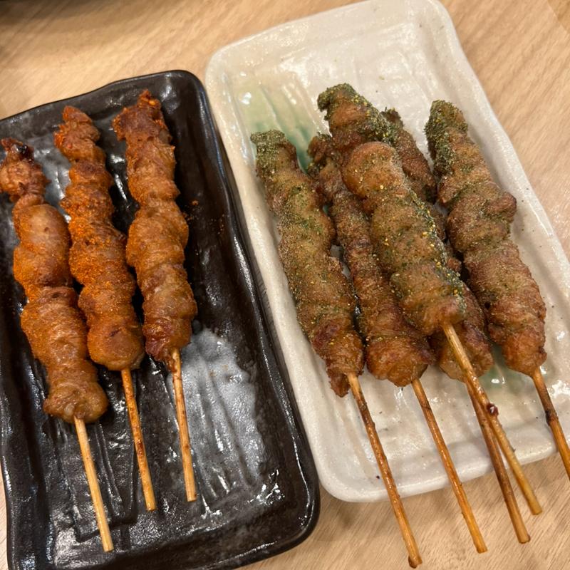 ぐるぐる皮焼き　バジル　辛いやつ(竹乃屋 福岡空港店)