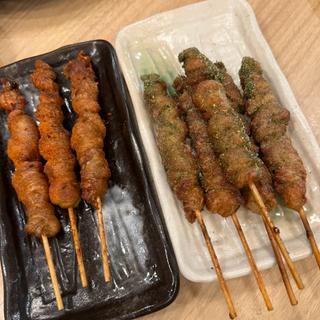 ぐるぐる皮焼き　バジル　辛いやつ(竹乃屋 福岡空港店)