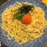 明太子と海老としめじの青じそ風味