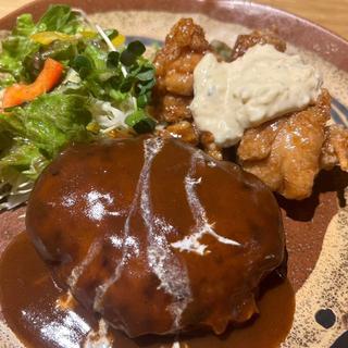 ハンバーグ定食