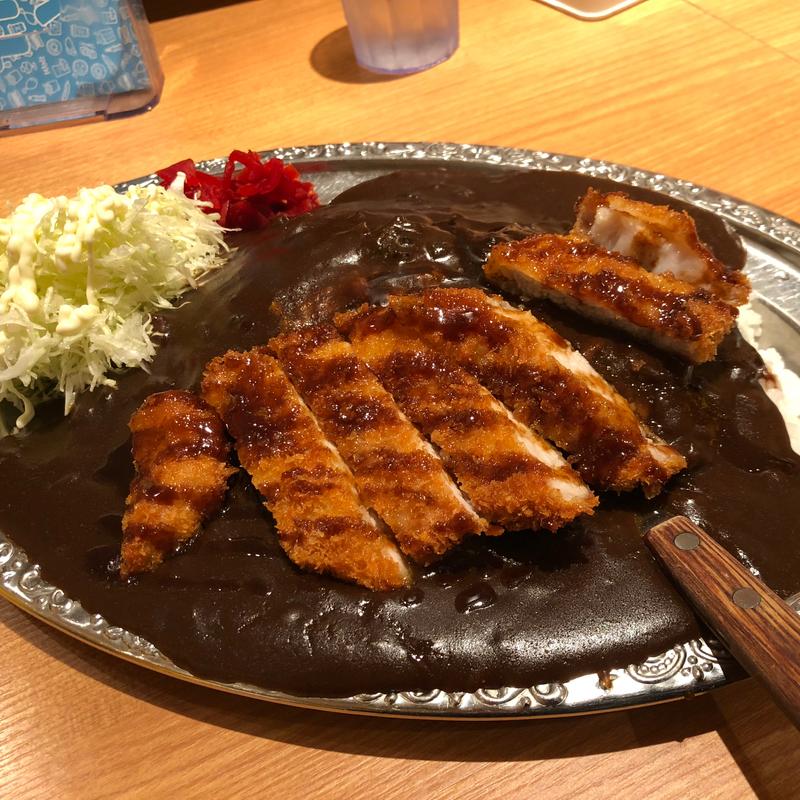 ロースカツカレー特大(ゴーゴーカレー ヨドバシ横浜スタジアム)