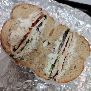 ローストチキンサンド(BAGEL CAFE 88)