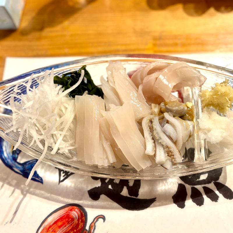 いか刺(遊魚舟)