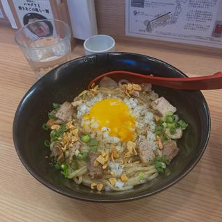 焼きあご油そば(焼きあご塩らー麺 たかはし 北千住店)