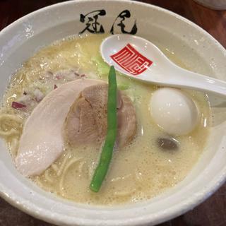 味玉純白湯らぁめん(らぁめん冠尾)
