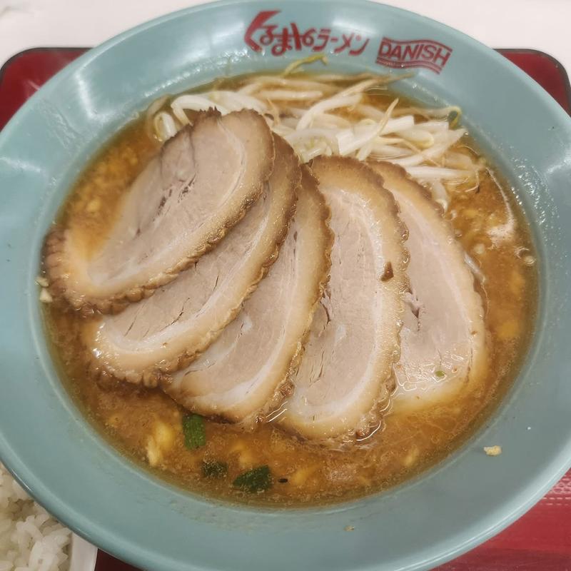 味噌チャーシューメン 5枚(くるまやラーメン 相模原下溝店)