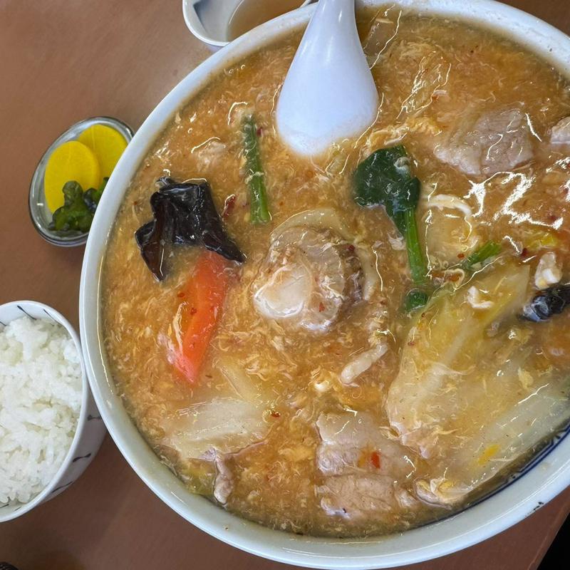 スーラータンメン ライス小(ちっちや食堂)