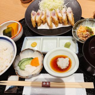 生アジフライ定食