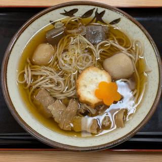 芋煮そば(立ちそば処 杜)