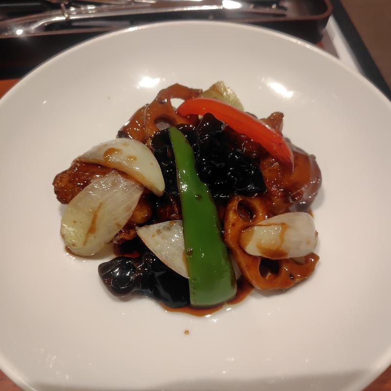 黒酢酢豚(鰣不知)