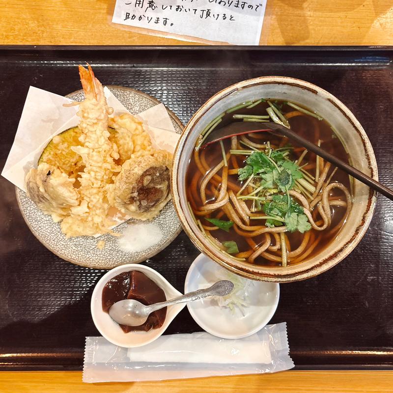 天ぷら(蕎麦切り 翁)