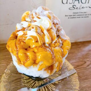 栗かぼちゃプリンメルバ(ウサギヤサロン )