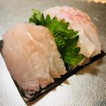 スジアラとアカハタ（熟成15日目）