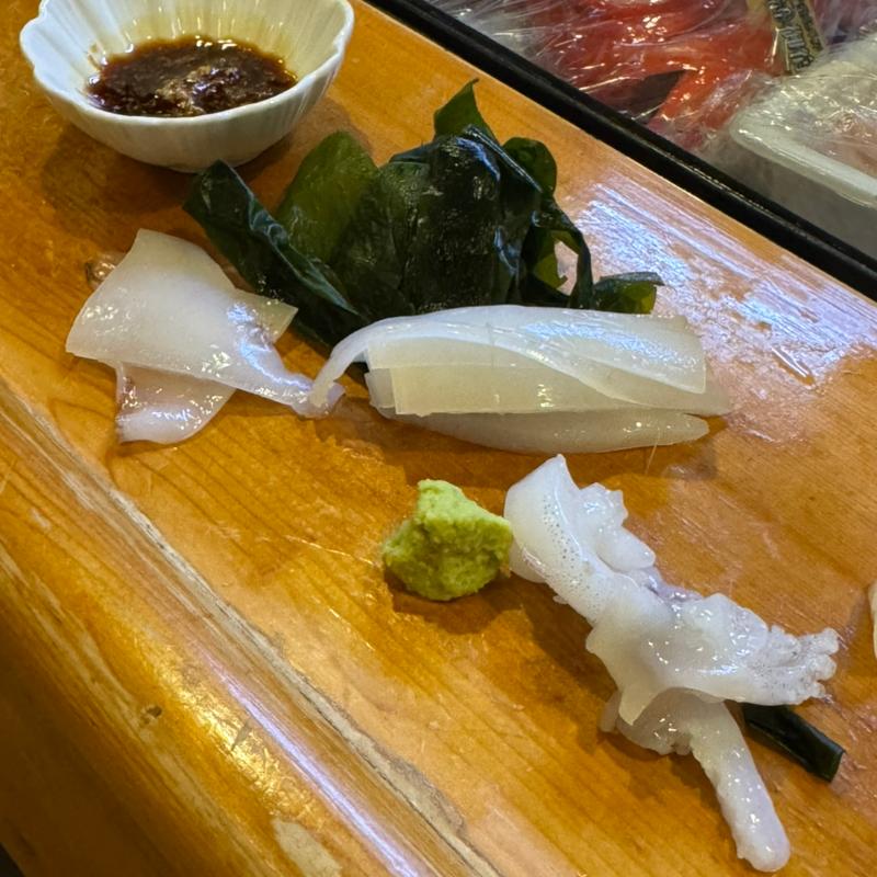 ヤリイカ刺し身(千成寿司 玉姓町支店 )