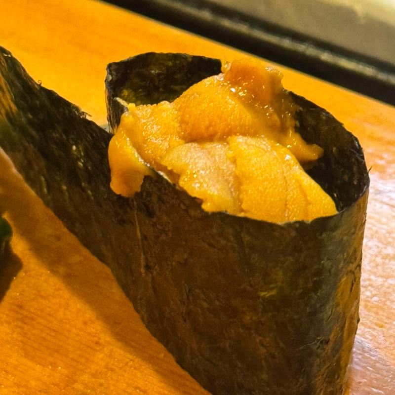 うに軍艦(千成寿司 玉姓町支店 )
