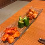 キムチ盛合せ(焼肉串ひろ本舗)