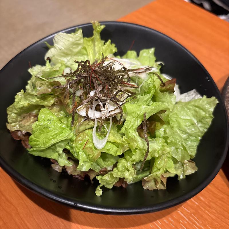 塩サラダ(焼肉串ひろ本舗)
