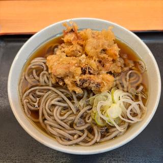 ゲソ天そば(かのや 新宿東南口店 - 生そば・讃岐うどん)