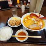 から揚げライスセット