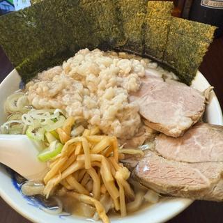 しょうゆ中華そば中盛り 身入りダブル