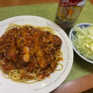 スパカツ(まる玉食堂)
