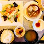 八宝菜と焼売ランチ(レストラン三宝 新潟黒埼本店 （レストランサンポウ）)