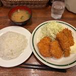 ヒレカキ定食　大盛
