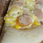 もちもち生地のマヨコーンピザ