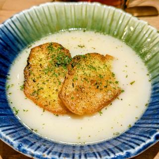 鶏だし ガーリックトースト