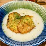 鶏だし ガーリックトースト(おでん屋たけし 伊勢佐木町店)