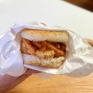 モスライスバーガー 海鮮かきあげ