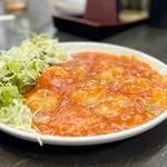 エビチリ(中華料理 南京亭 川越店)