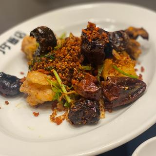 鶏肉の唐辛子炒め