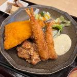 ミックスフライ定食(絆 旬の肴と和み酒場)
