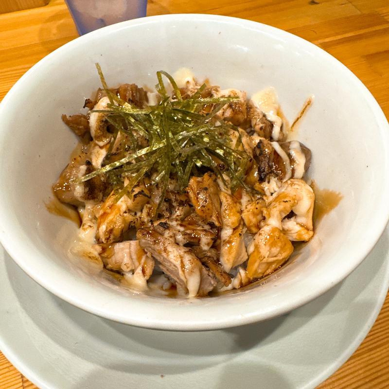 チャーシュー丼(中華そばムタヒロ 大阪堺東店)