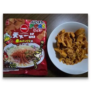 ベビースター ドデカイラーメン 天下一品 赤んこってり味