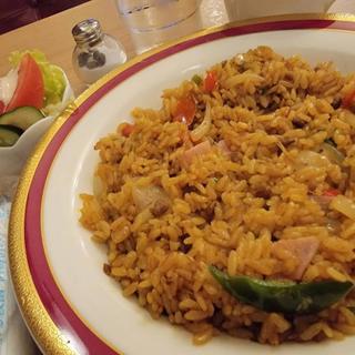 ドライカレーセット(珈琲館マドンナ)