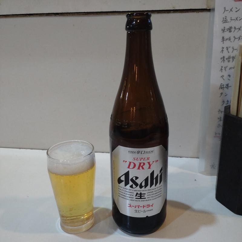 びんビール(中)(ラーメン 昇龍)