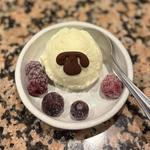 羊乳アイス(西麻布 串羊サンライズ)