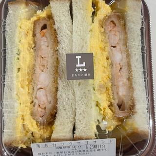 海老カツタマゴサンド(ローソン 鶴ヶ島若葉店)