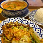 ソフトシェルのカレー炒め